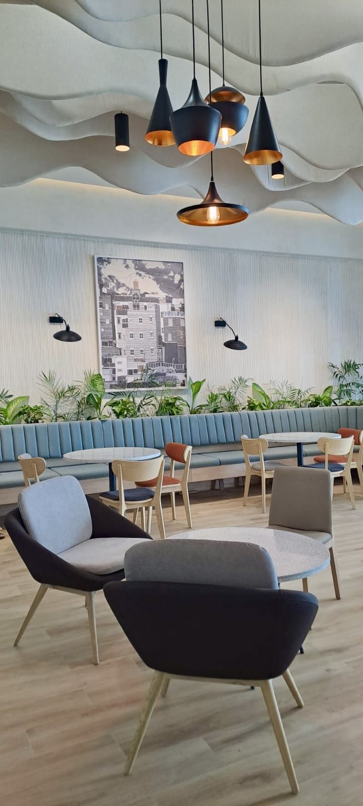 AM4B — Artistic Milliners Head Office Cafe — Artistic Milliners commercial / cafe in Korangi, Karachi, Pakistan — view 7